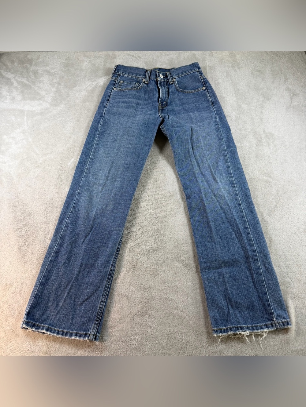 Levi’s 569 Jeans Women 26x27 Loose Straight Blue Denim Y2K Low Rise